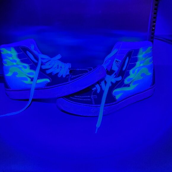 COPY - Vans Green Flame Sk8-hi - Picture 9 of 9